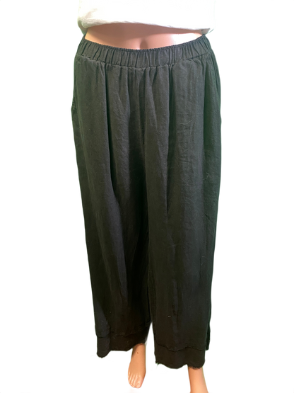 * Wide Leg Fringe - Match Point Pant