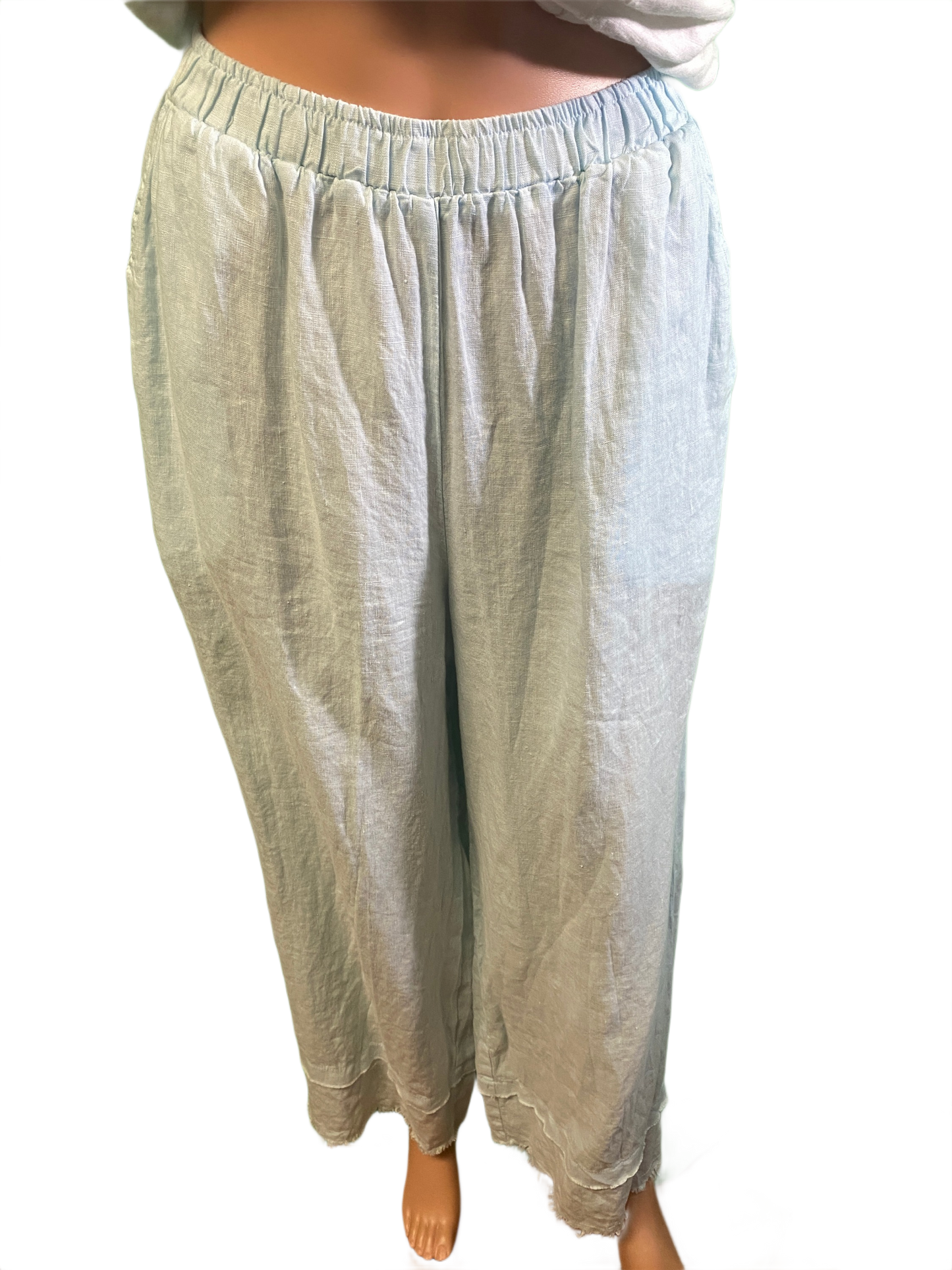 * Wide Leg Fringe - Match Point Pant