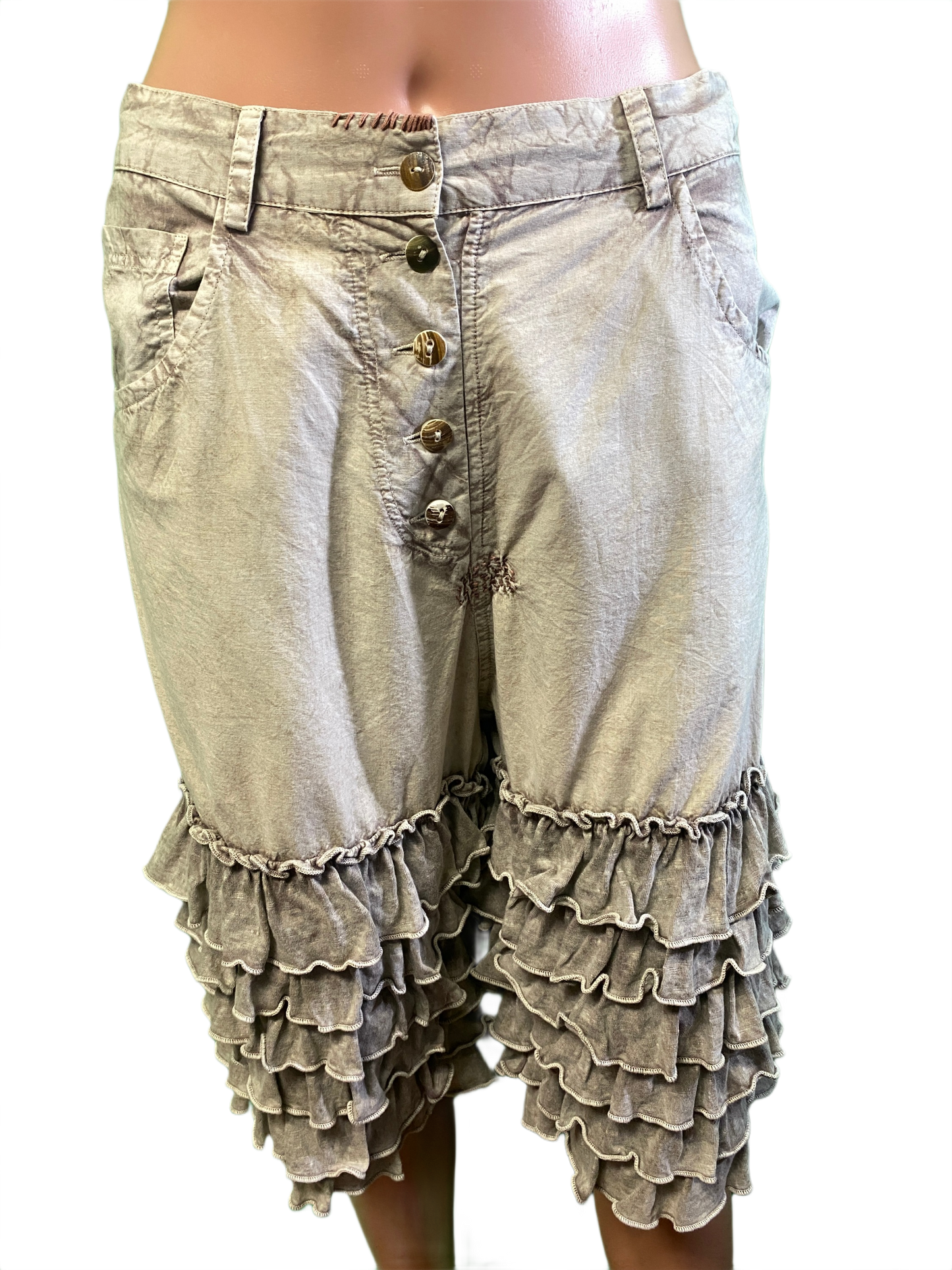 * Long w/ Ruffles - Paper Lace Pants