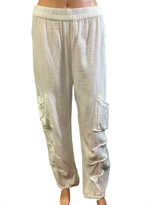 * Gauze - Paper Lace Pants