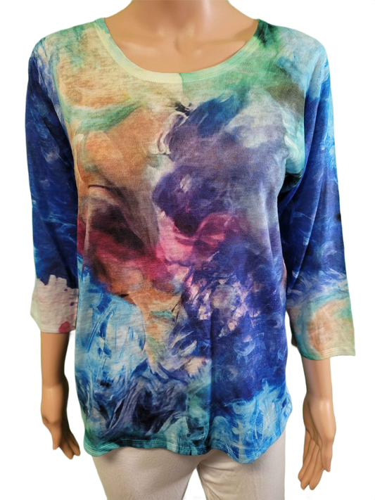 Fiona Watercolor Bliss - Et' Lois Top