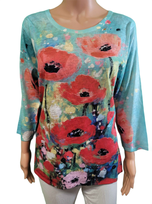 * Fiona Poppies - Et' Lois Top