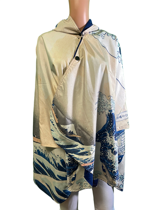 Hokusai The Great Wave - Rain Caper