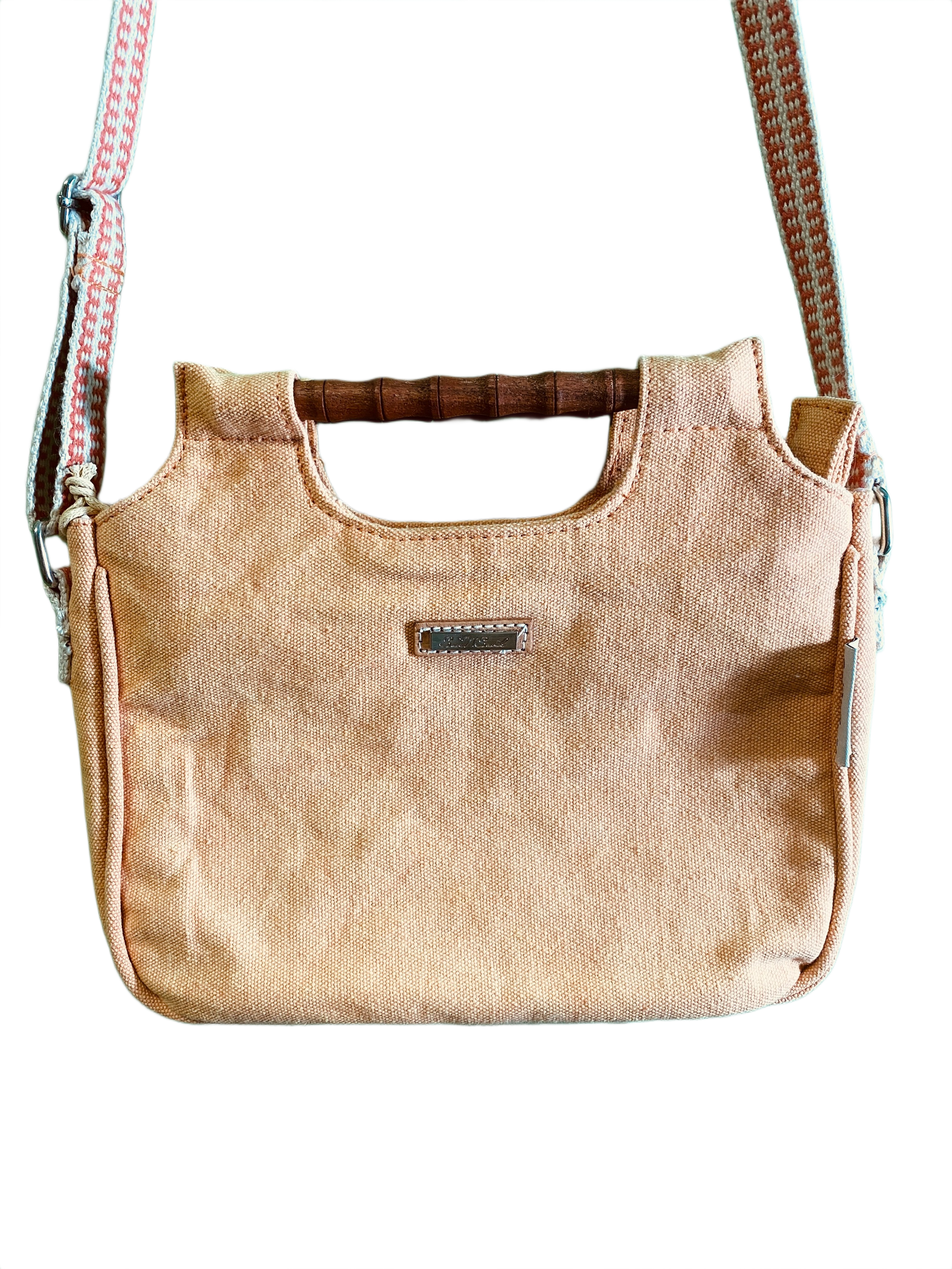Distressed Canvas Crossbody - Sun 'N' Sand Handbag
