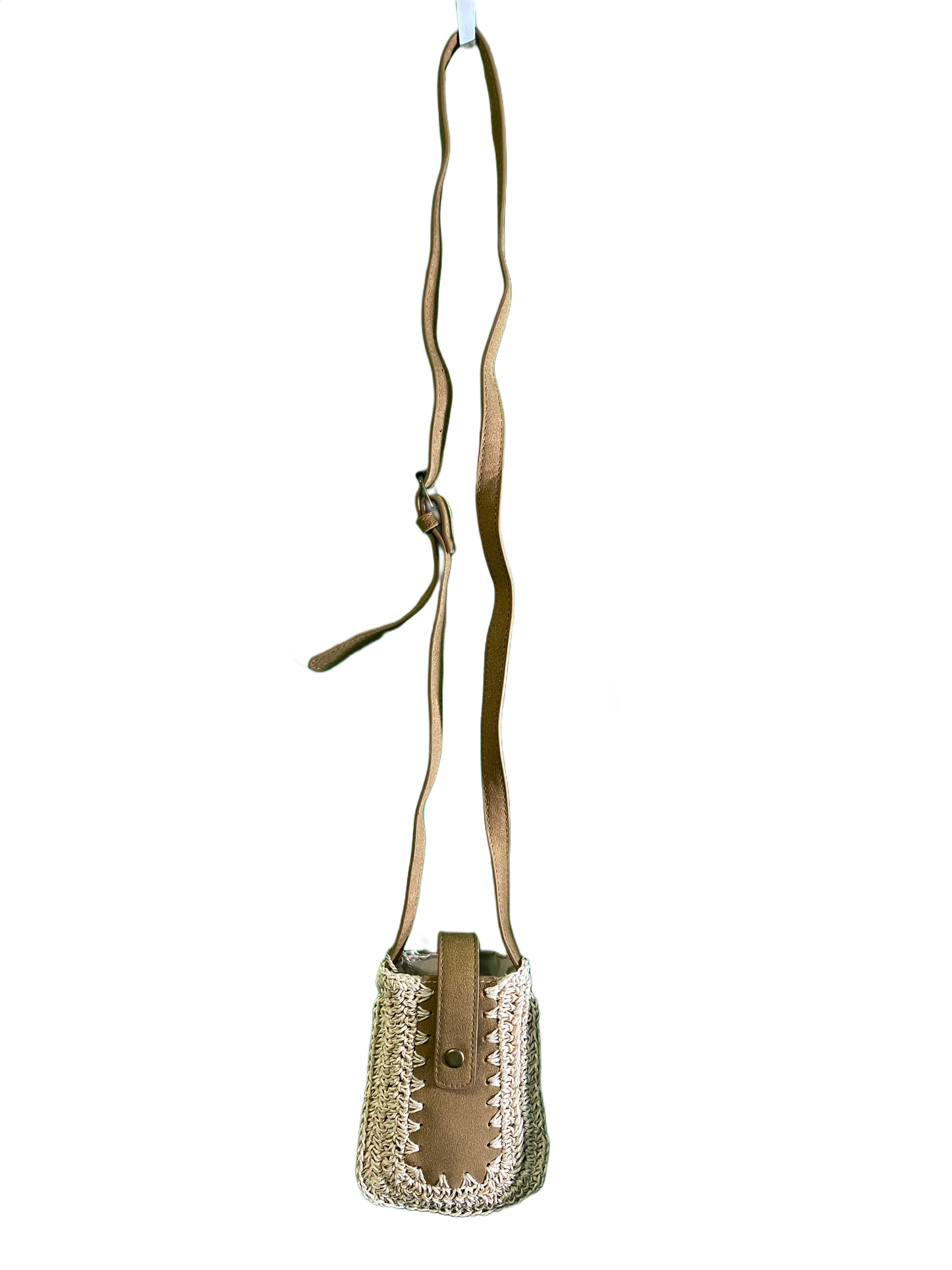Straw Crossbody Phone Bag - Sun 'N' Sand Handbag
