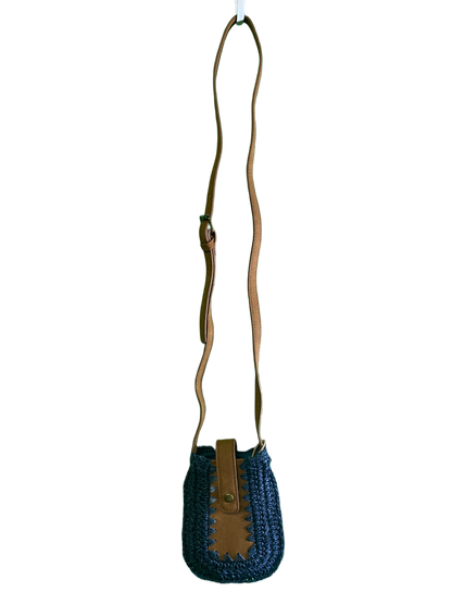 Straw Crossbody Phone Bag - Sun 'N' Sand Handbag