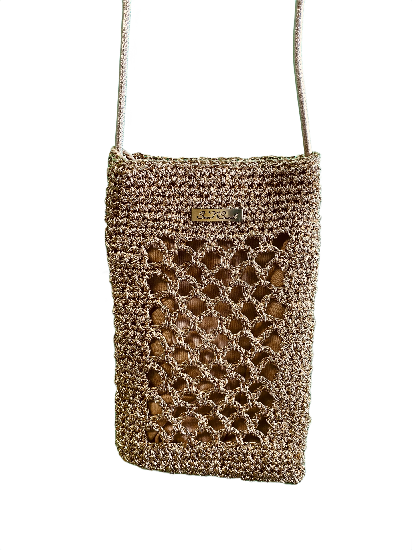 Sparkle Crossbody Phone Bag Adjustable - Sun'N'Sand Handbag
