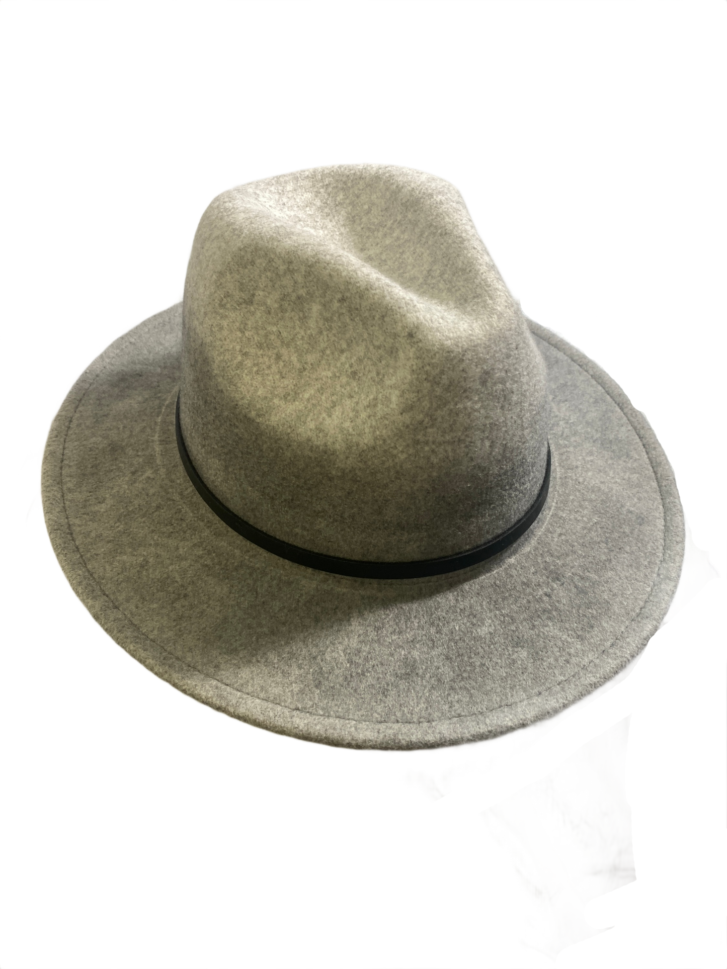 Poly Felt Safari Faux Leather Trim - Sun 'N' Sand Hat
