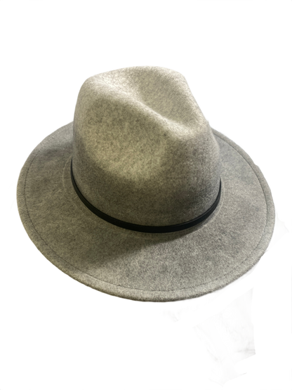 Poly Felt Safari Faux Leather Trim - Sun 'N' Sand Hat