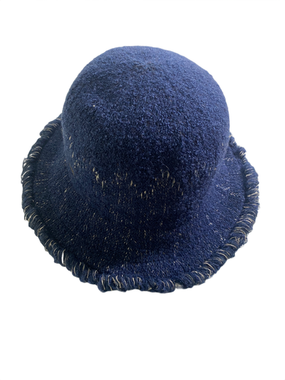 Frayed Fabric Bucket - Sun 'N' Sand Hat