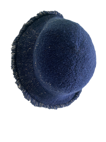 Frayed Fabric Bucket - Sun 'N' Sand Hat