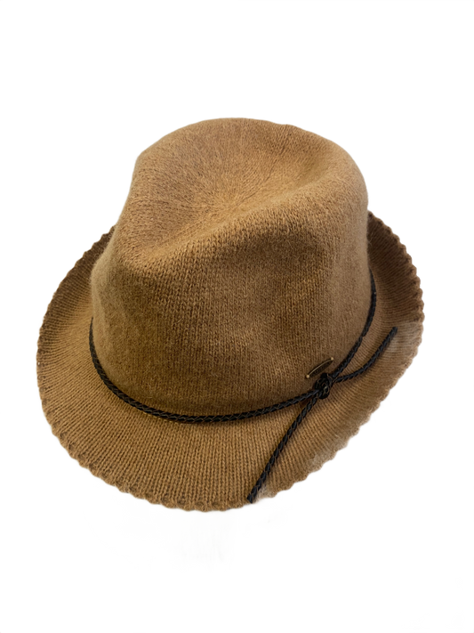 Fedora w/ Braid Trim - Sun 'N' Sand Hat