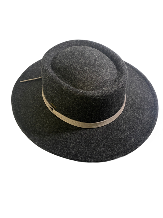 Faux Felt Suede Tie Gambler - Sun 'N' Sand Hat