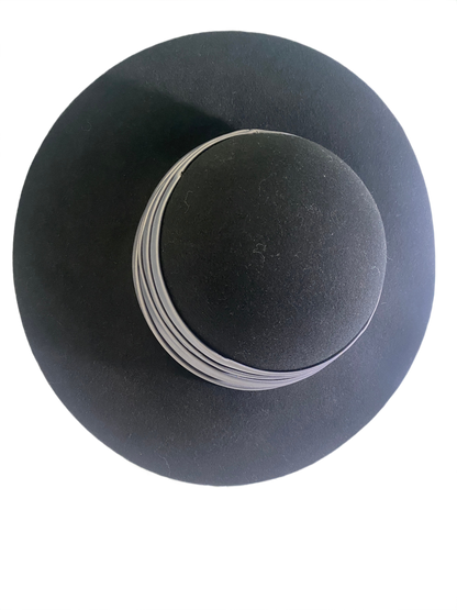 Wool Felt Floppy w/ Satin - Sun 'N' Sand