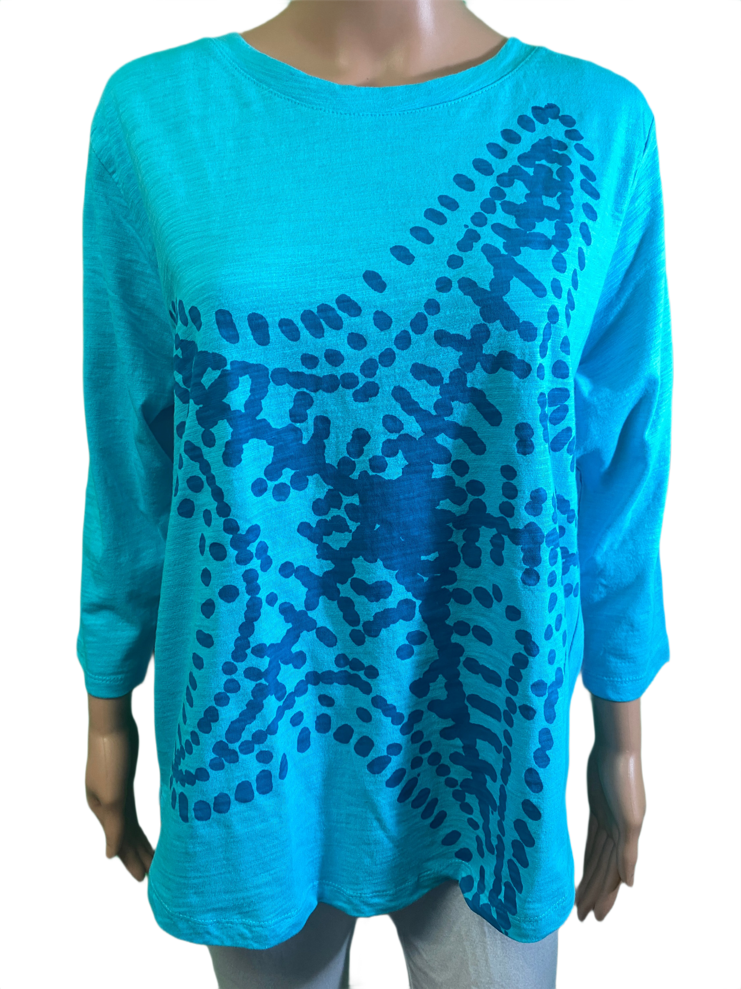 Starfish 3/4 Slub Hi-Lo - Marushka Top