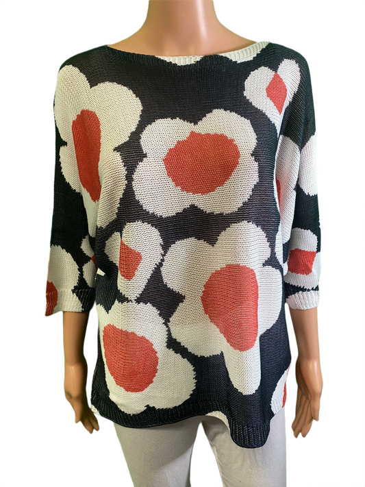 Poppy Flower - Modes Crystal Top
