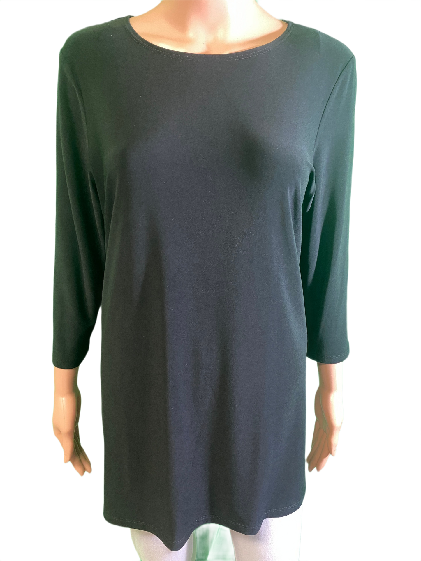 3/4 Crew Neck - Y Not Top