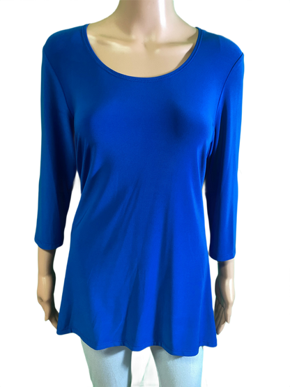 3/4 Scoop Neck - Y Not Top