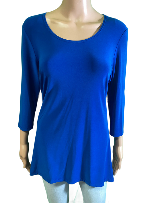 3/4 Scoop Neck - Y Not Top