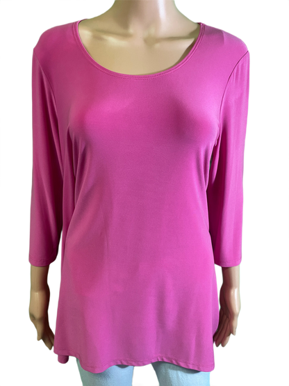 3/4 Scoop Neck - Y Not Top