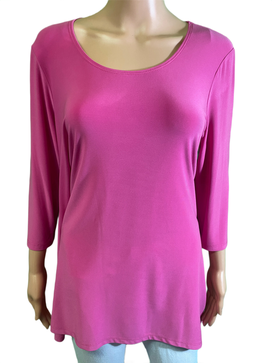 3/4 Scoop Neck - Y Not Top