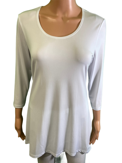 3/4 Scoop Neck - Y Not Top