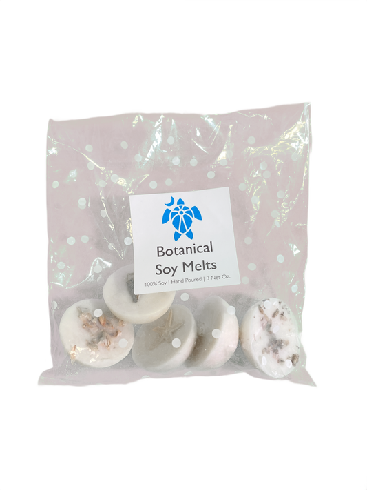 5 Assorted Botanical Soy Melts - Coastal Candles