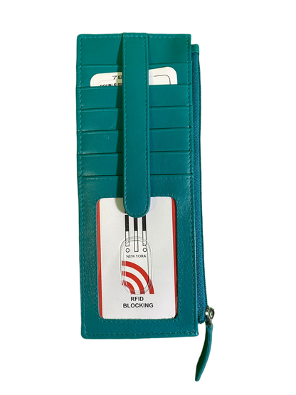 Double-Sided Long Credit Card Holder - ili New York Wallet