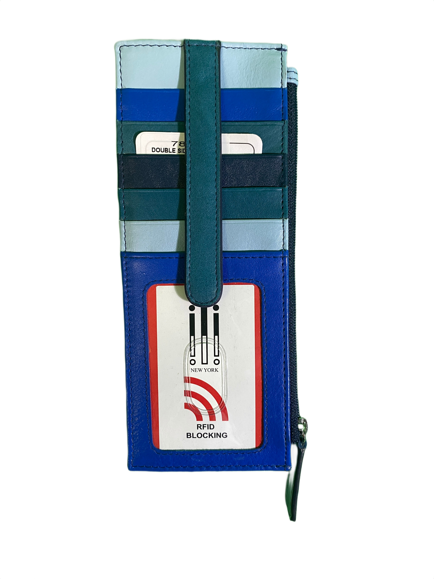 Double-Sided Long Credit Card Holder - ili New York Wallet