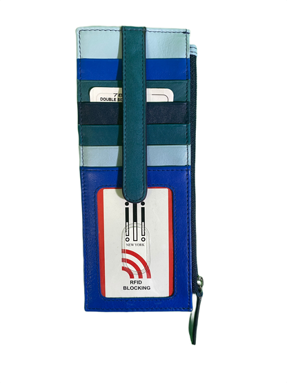 Double-Sided Long Credit Card Holder - ili New York Wallet