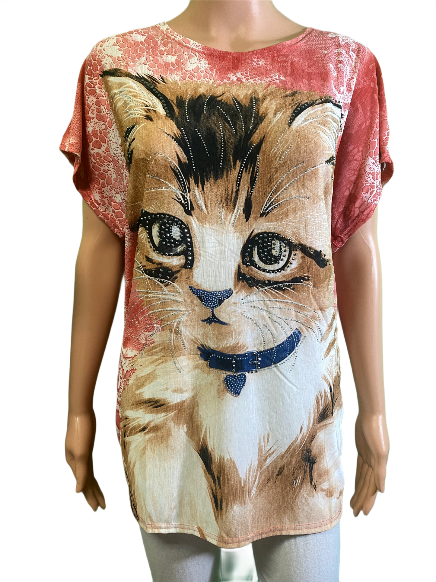 Short Sleeve Cat - Coronet Top