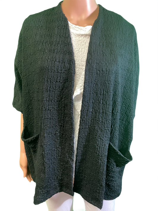 Dolman Sleeve Open Jacket - Inoah Top