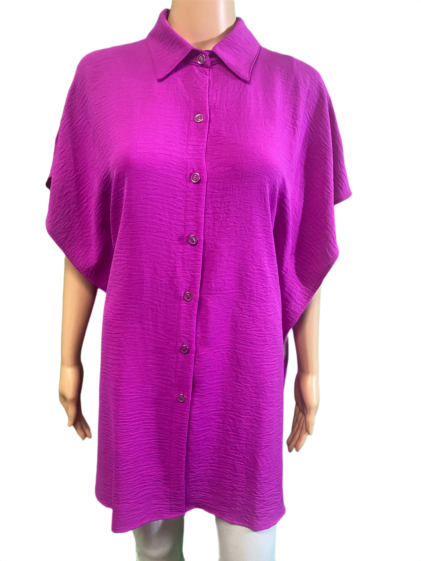 Textured w/ Wide Sleeves - Pure Essence Top