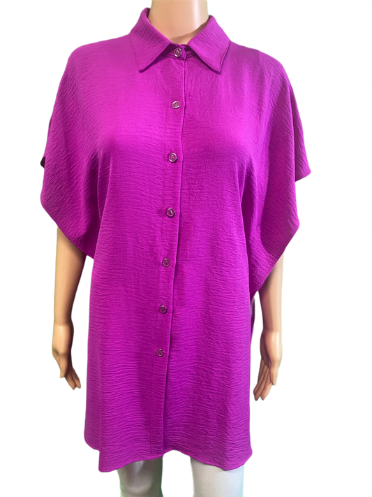 Textured w/ Wide Sleeves - Pure Essence Top