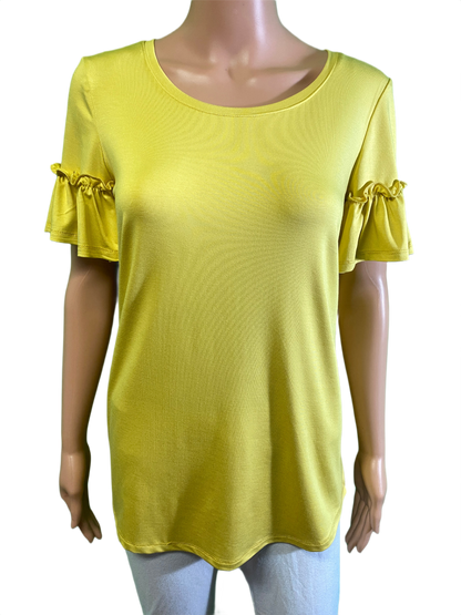 Frill Sleeves - Pure Essence Top