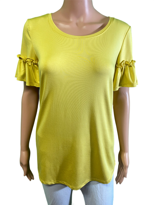 Frill Sleeves - Pure Essence Top