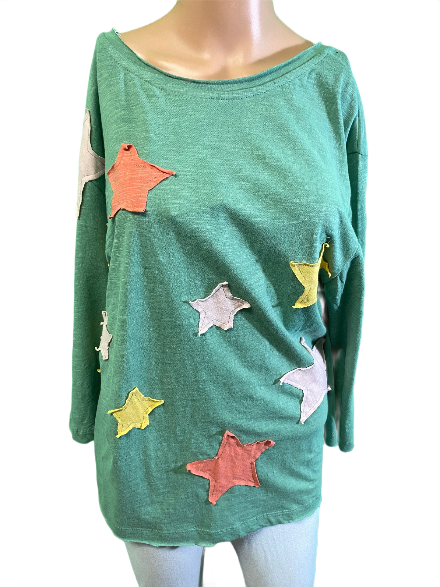 3/4 Sleeve Love Star - Paper Lace Top