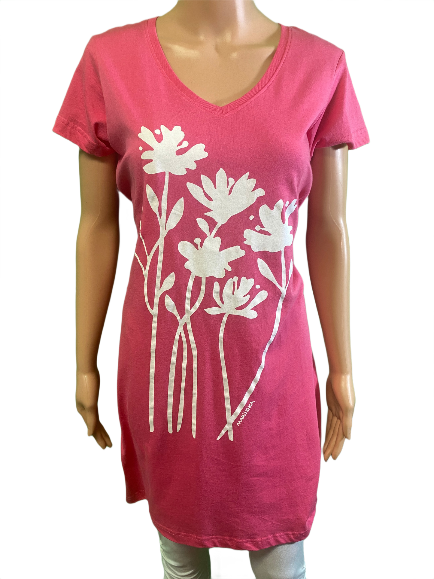 Bloom 24-Hour V-Neck - Marushka Dress