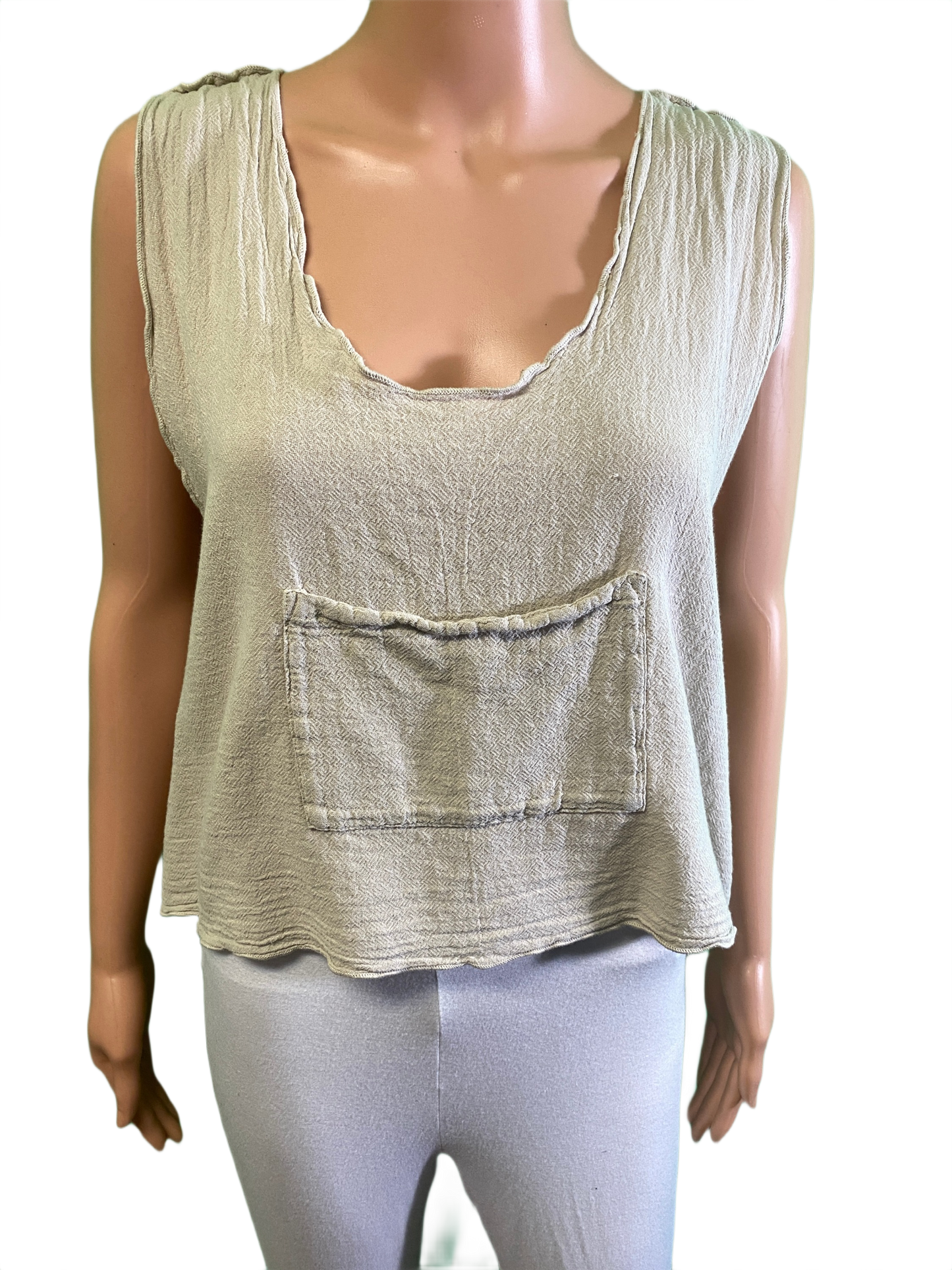 May Pocket - Oh My Gauze! Tank