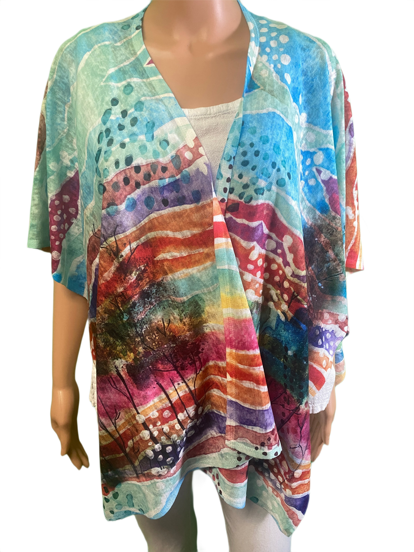 Sheila Colorful Mountains - Et' Lois Wrap