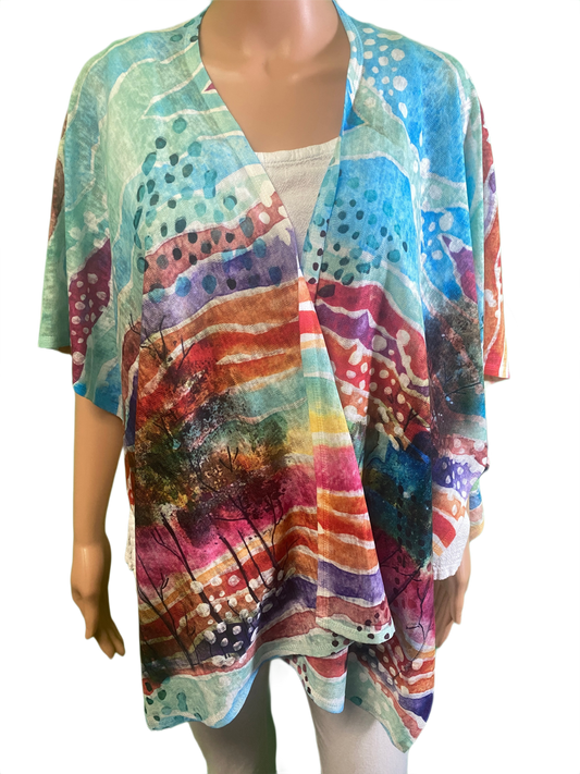 Sheila Colorful Mountains - Et' Lois Wrap