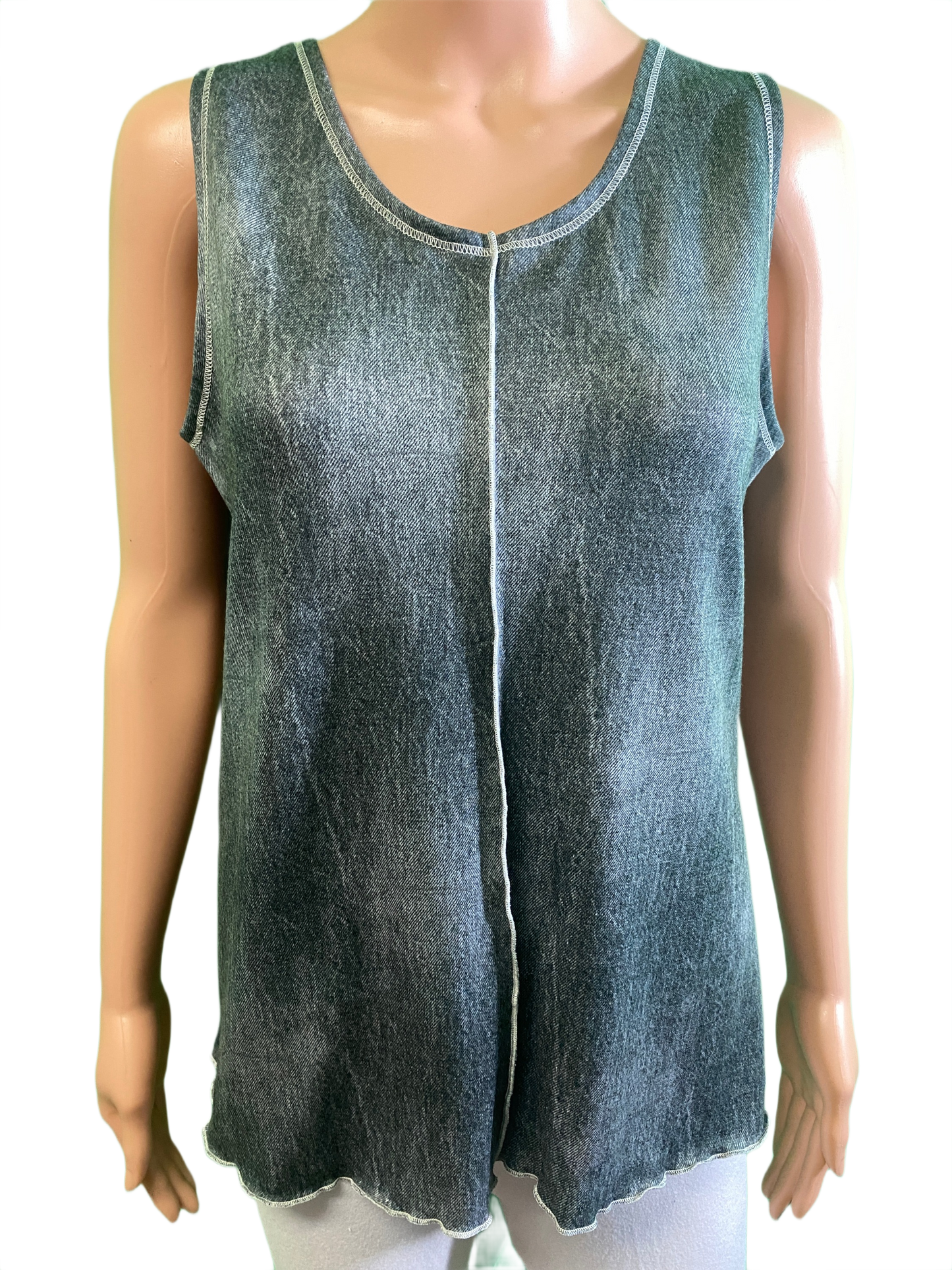 Denim Tank - Vine Street Tank