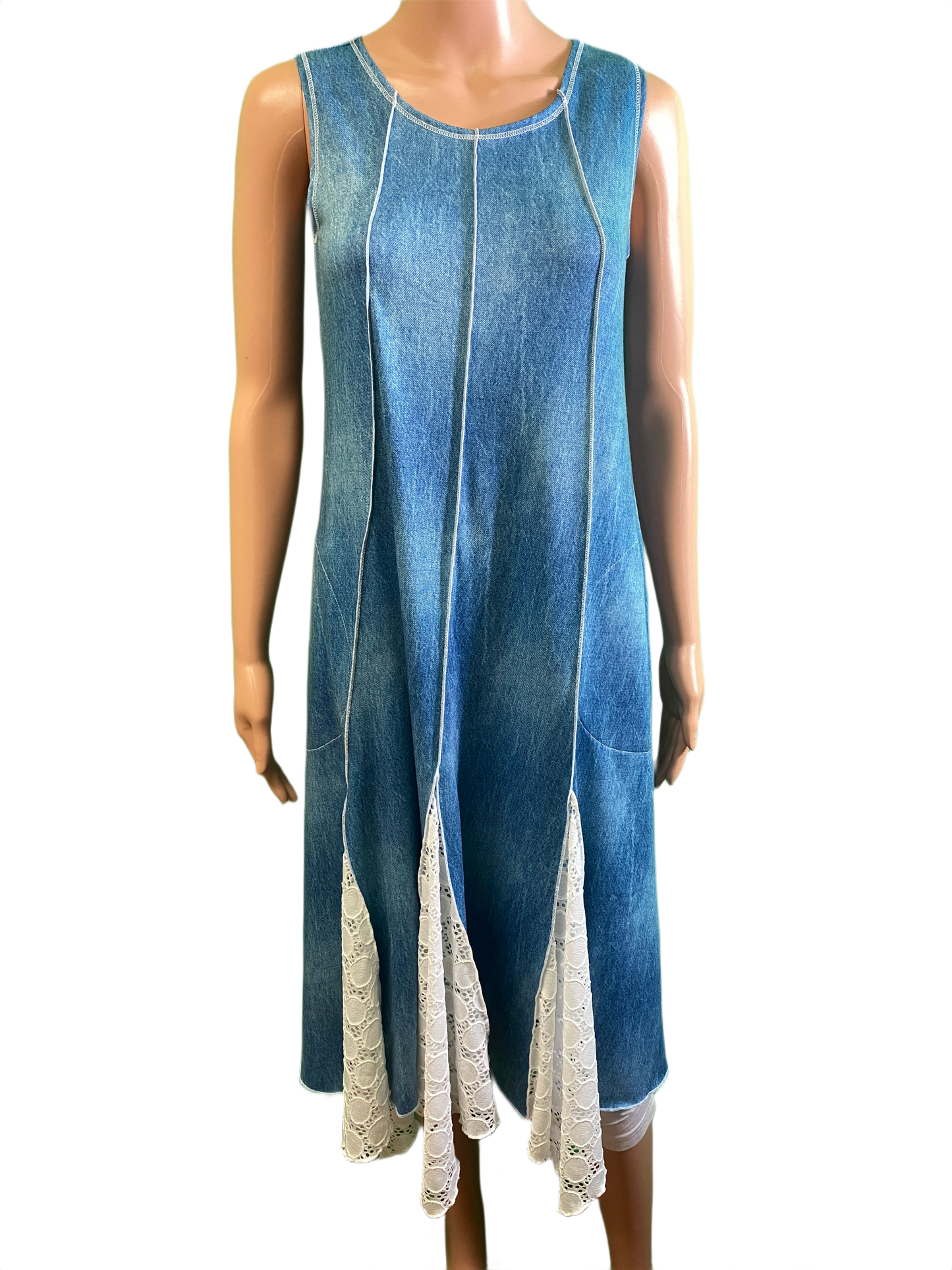 Lace Inset - Vine Street Dress