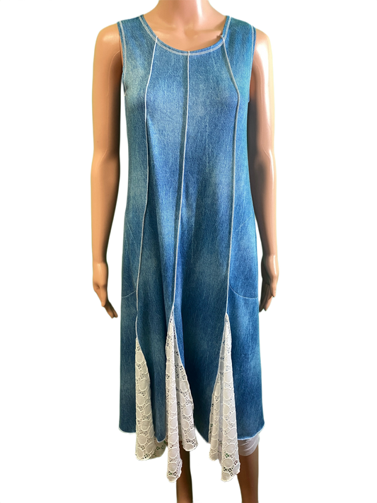 Lace Inset - Vine Street Dress