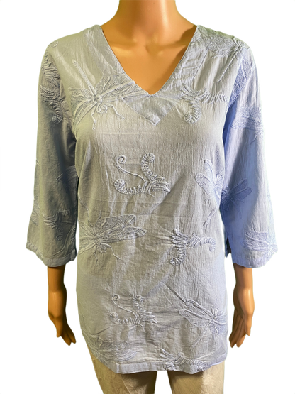 * Dragonfly Eyelash - Sea Breeze Top