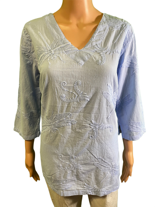 * Dragonfly Eyelash - Sea Breeze Top