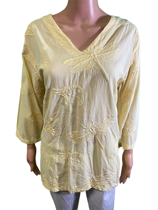 * Dragonfly Eyelash - Sea Breeze Top
