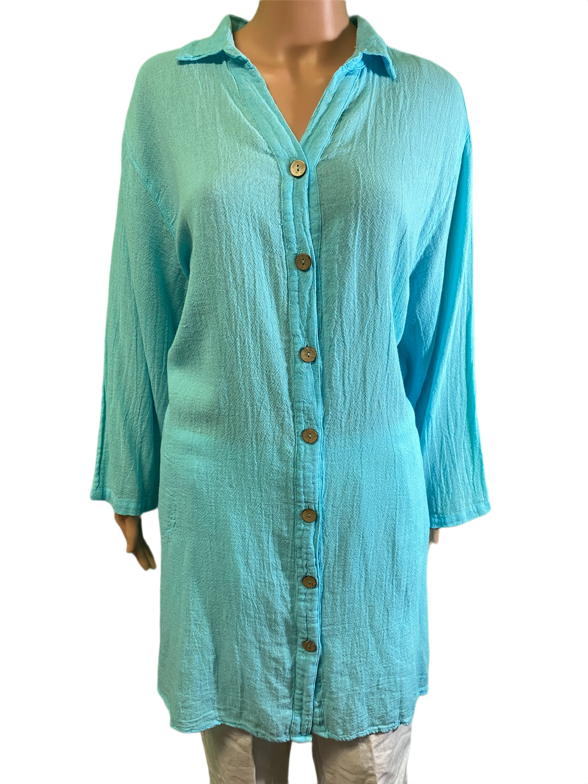 * Beach Cover Up - Sea Breeze Top