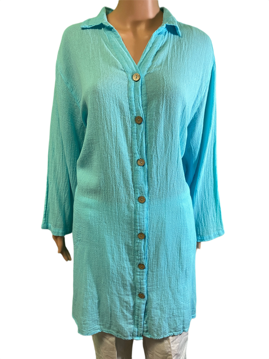 * Beach Cover Up - Sea Breeze Top