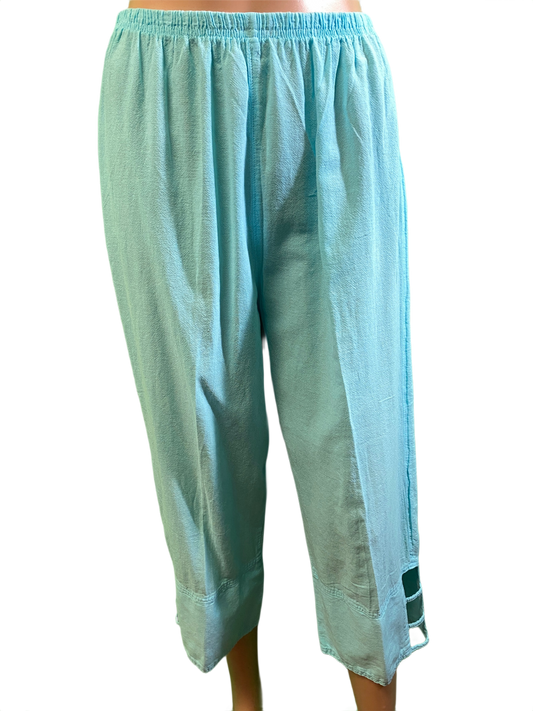 * Crinkle Lattice - Sea Breeze Capri